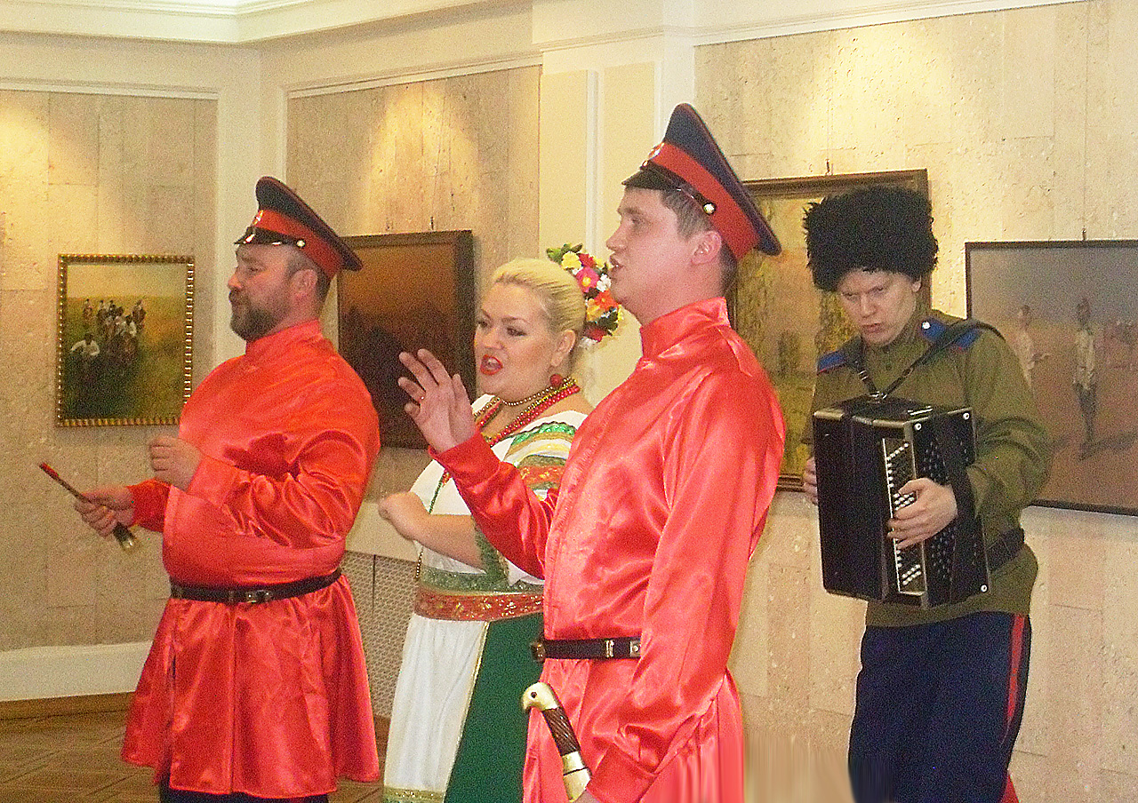 Инна Рытова и ансамбль казачьей песни 