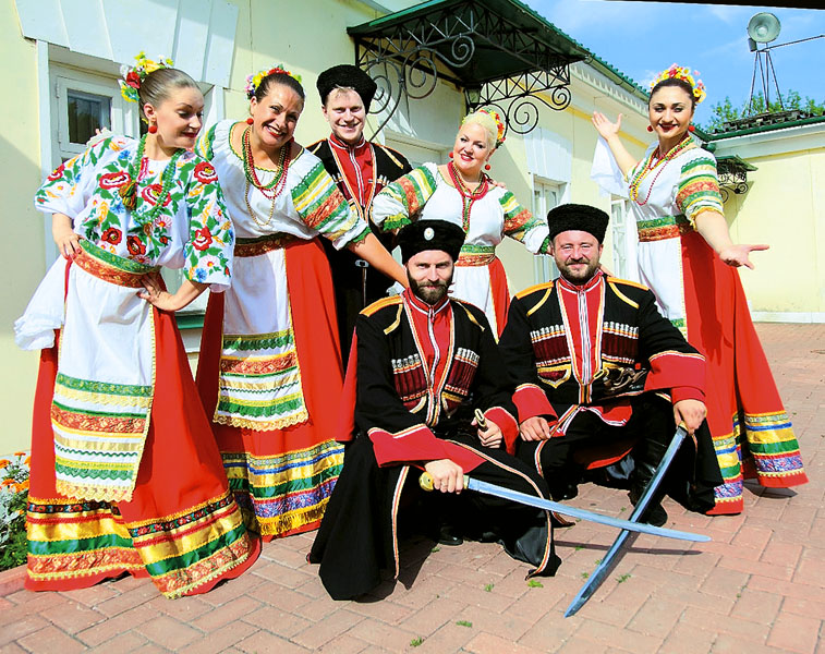 Инна Рытова и ансамбль казачьей песни 