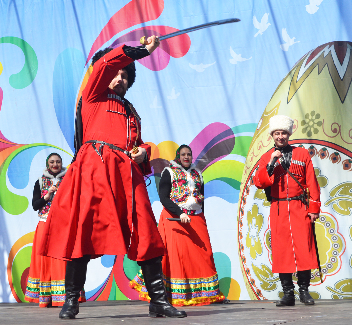 Инна Рытова и ансамбль казачьей песни 