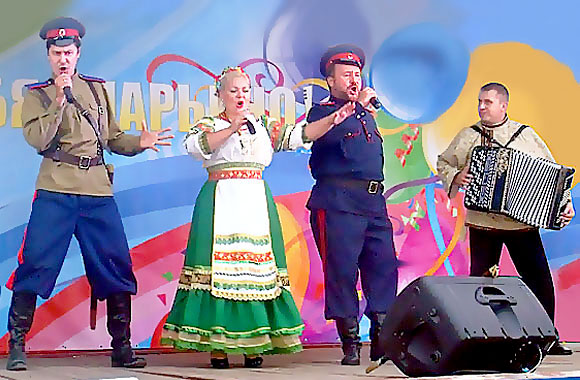 Инна Рытова и ансамбль казачьей песни 